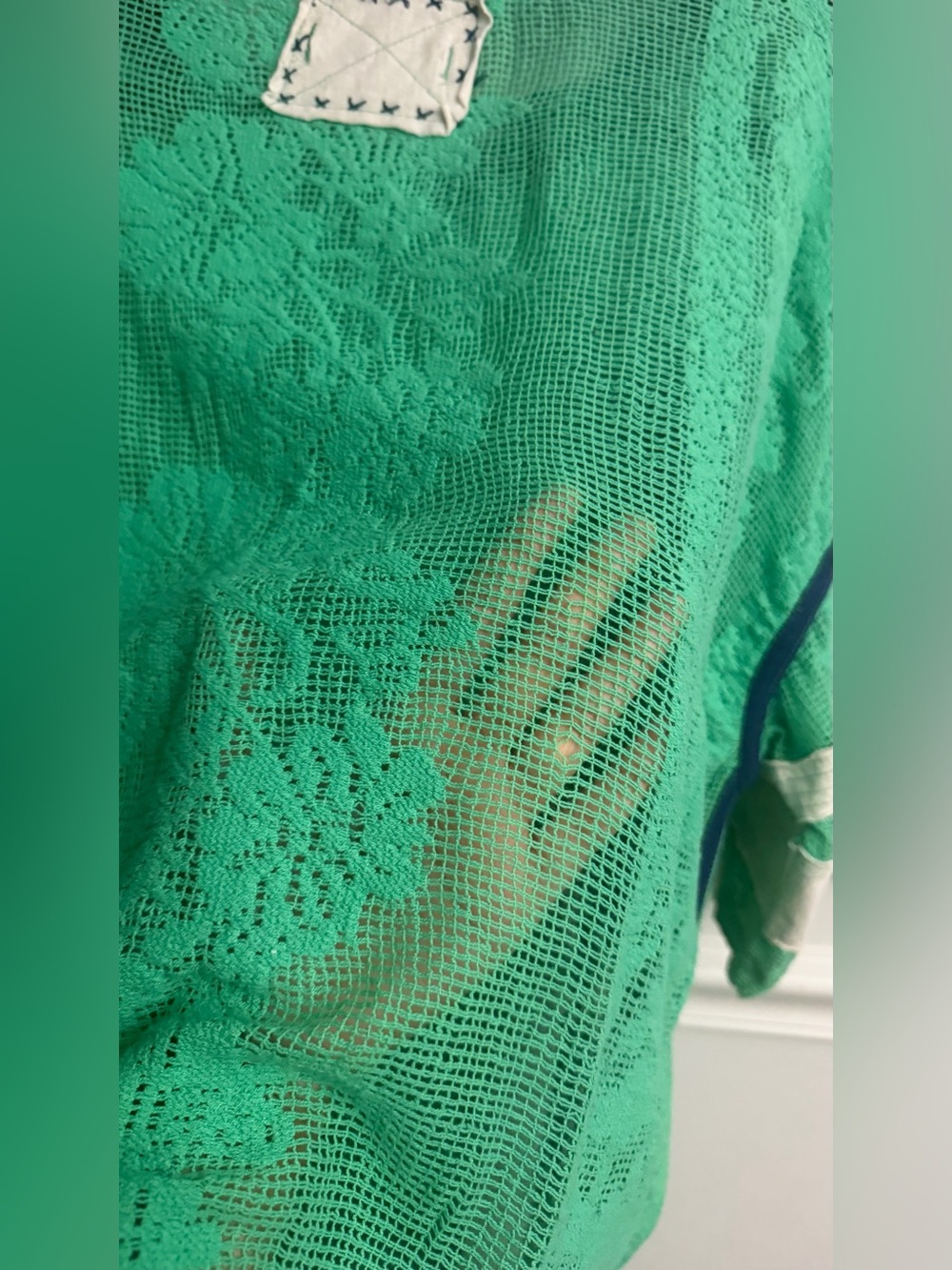 Free People We The Free Best Match Tee Kelly Green Medium M - Picture 7 of 9